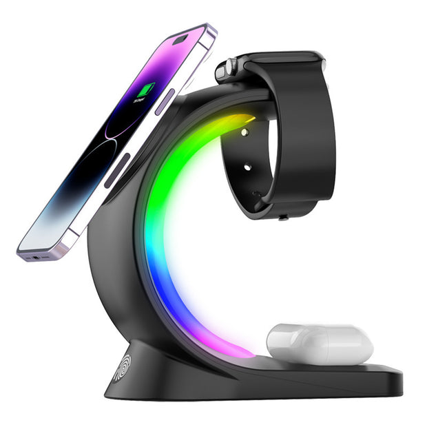 4 In 1 Magnetic Wireless Charger By Luviers