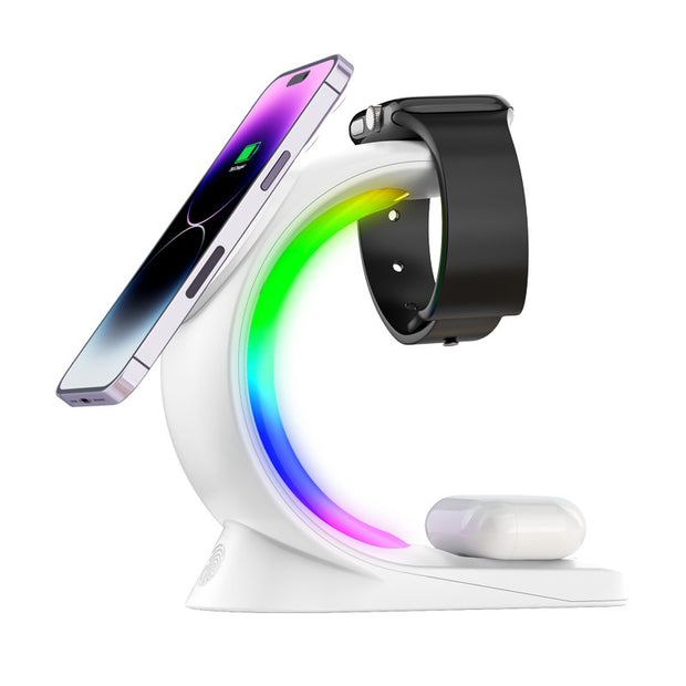 4 In 1 Magnetic Wireless Charger By Luviers